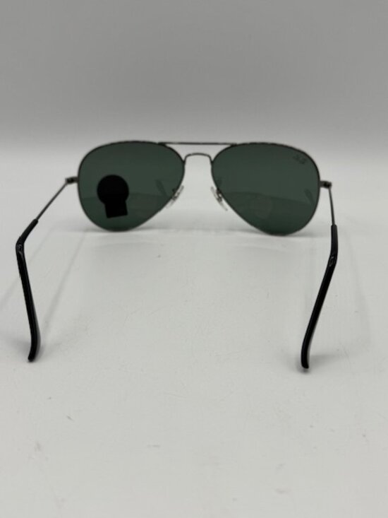 Ray-Ban RB3025 Aviator Sunglasses W0879 Gunmetal/Green G-15 Lens